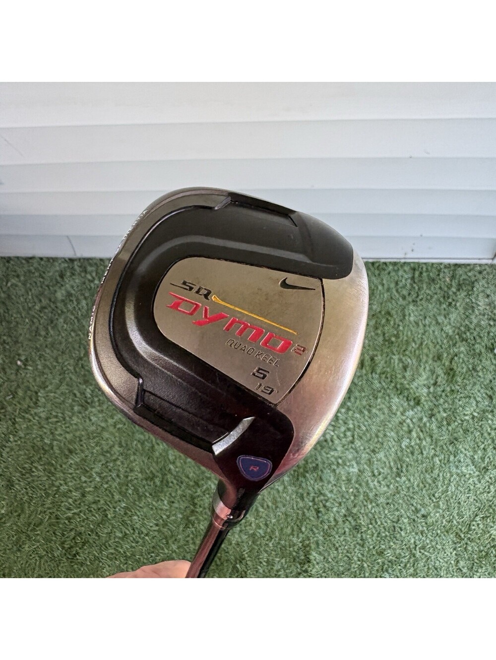 Nike SQ Dymo 2 Quad Keel 5W 19 Regular 70g 42 RH Graphite + Headcover